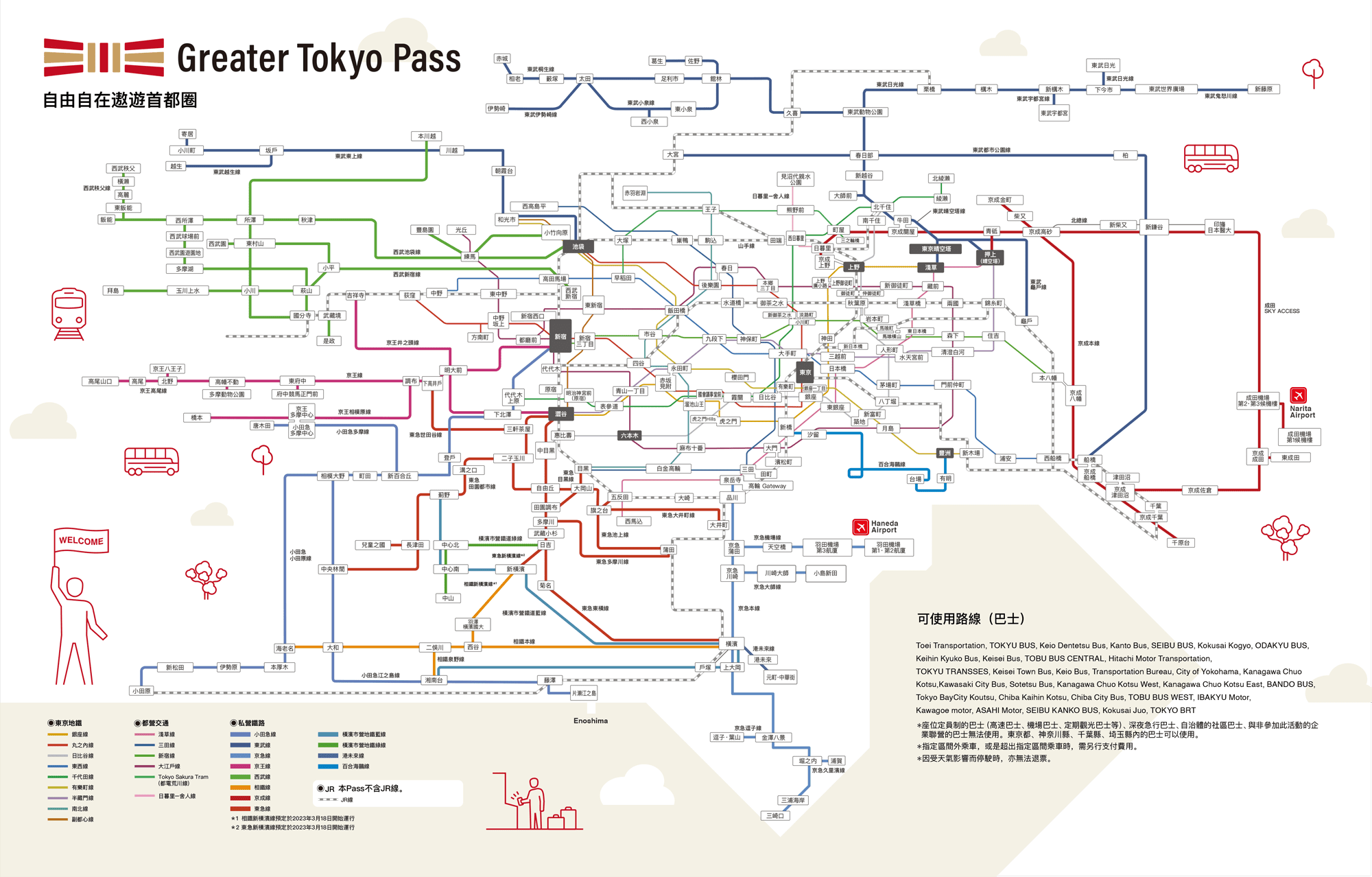 Greater Tokyo Pass